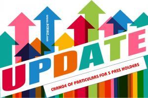 Update changes of S Pass holders with arrow signs