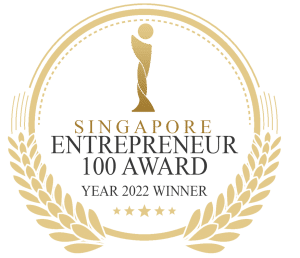 Entrepreneur 100 Award for 2022-CMYK